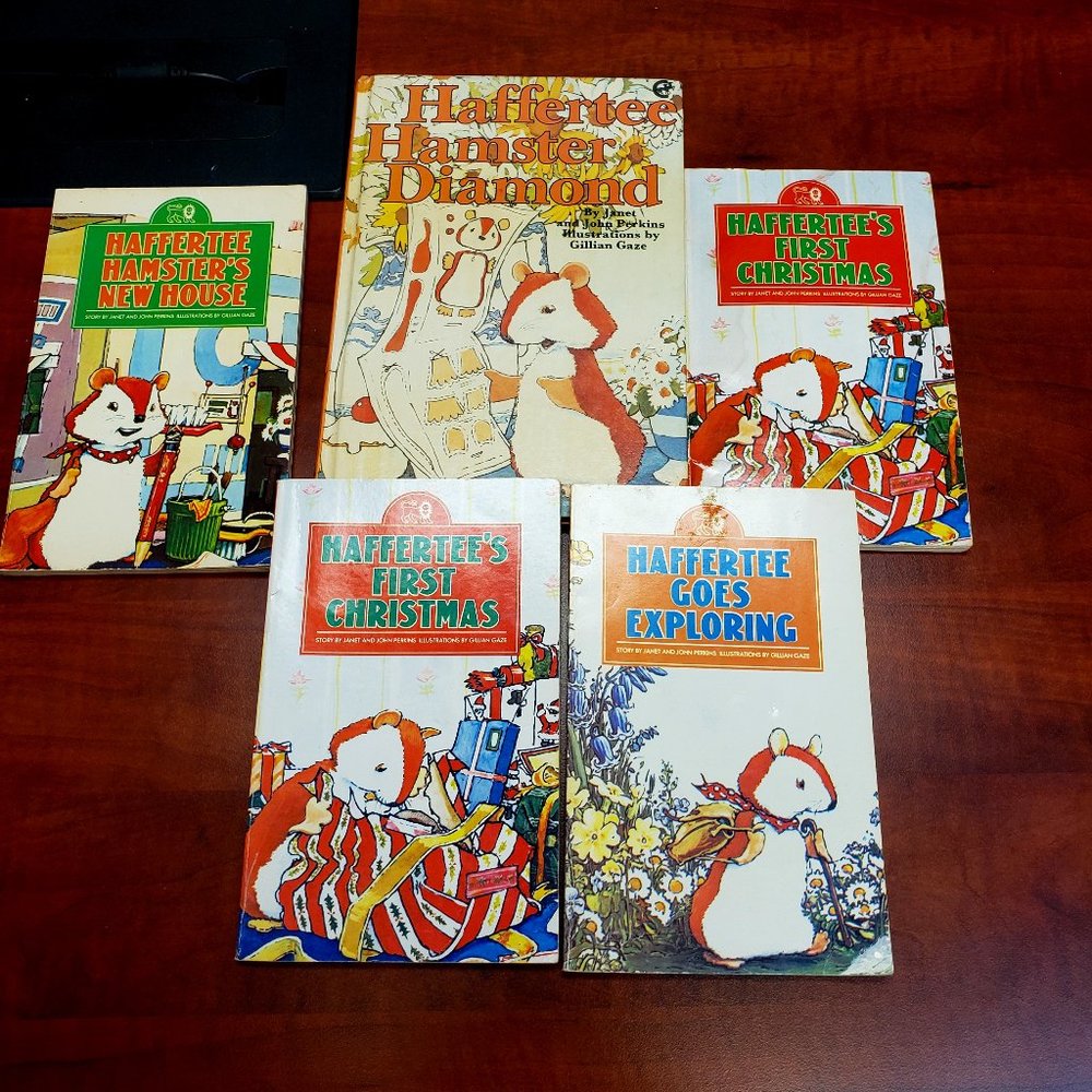 Vintage Haffertee Hamster Books